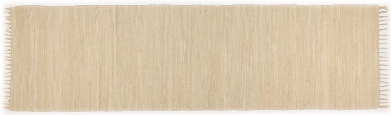 Theko Happy Cotton Rug 100% Cotton 100_Natural Gallery 70 x 250 cm - Image 1