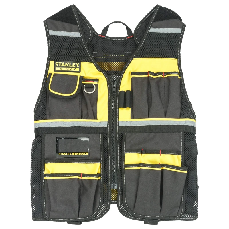 Stanley Fatmax FMST1-71181 "Pro" Tool Vest, Yellow/Black