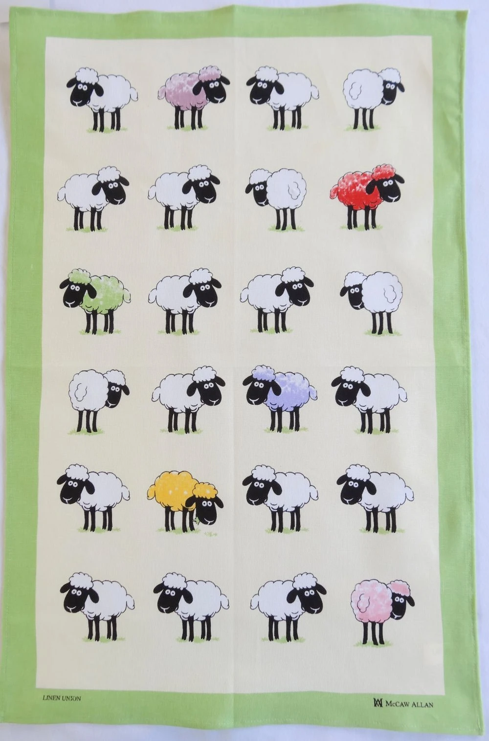 Samuel Lamont Sheepish Linen Union Tea Towel