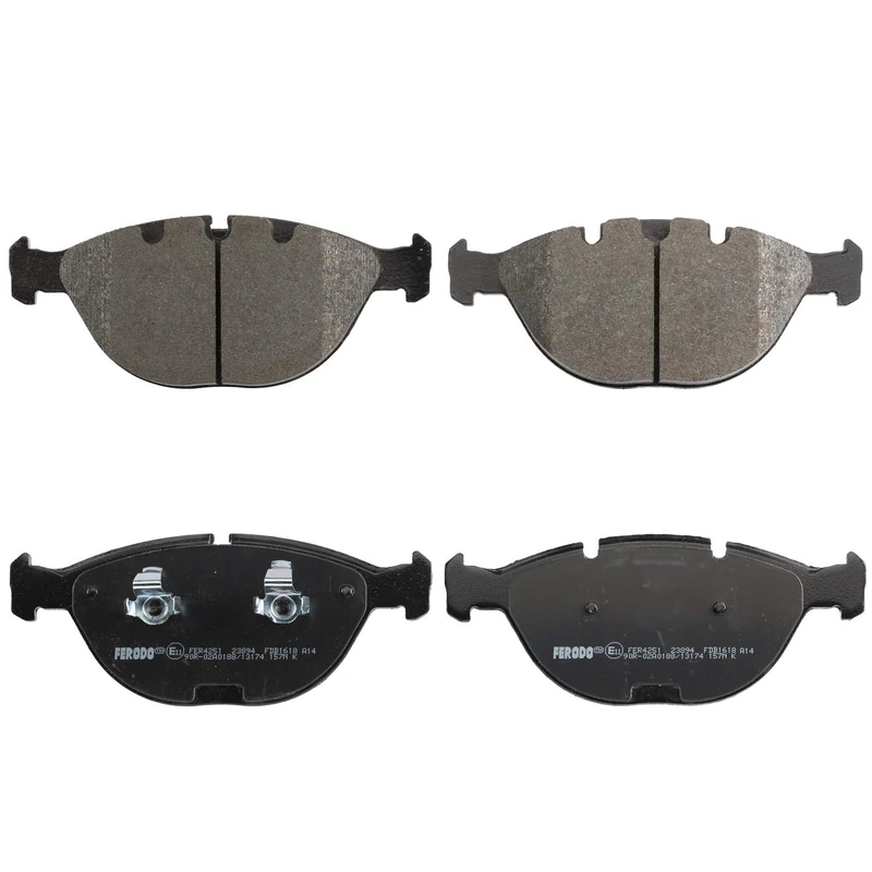 Ferodo FDB1618 Brake Pad Set, disc brake - (set of 4)
