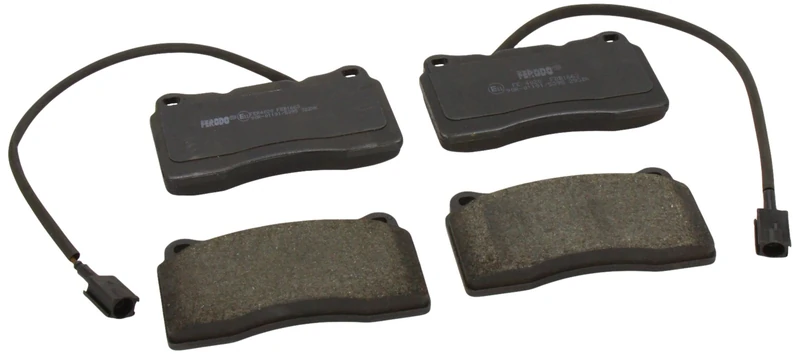 Ferodo FDB1663 Brake Pad Set, disc brake - (set of 4)
