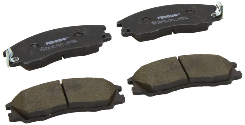 Ferodo FDB1670 Car Brake Pad Set, Disc Brake - (Set of 4)