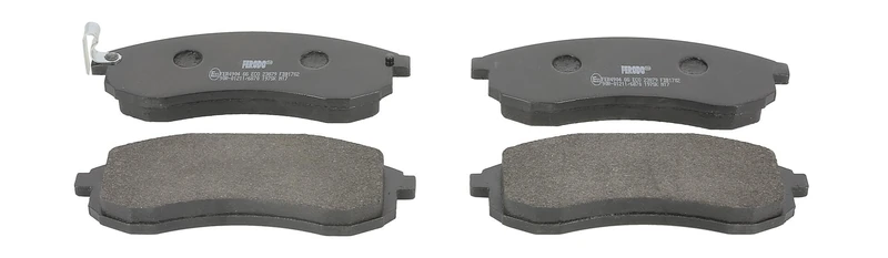Ferodo FDB1702 Brake Pad Set, disc brake - (set of 4)