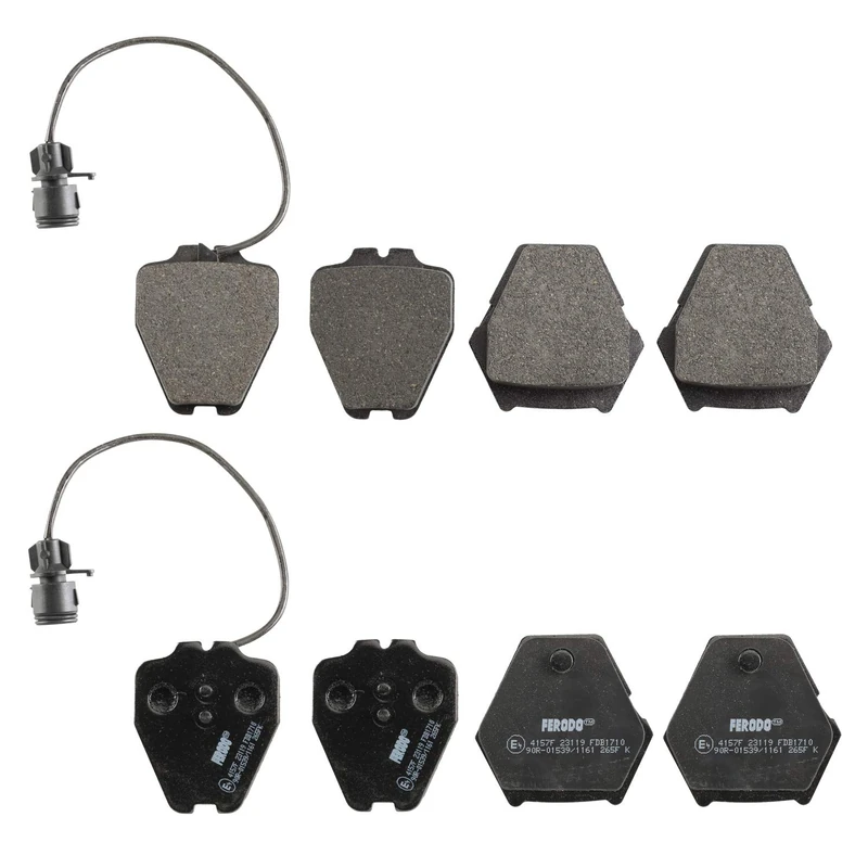 Ferodo FDB1710 Brake Pad Set, disc brake - (set of 4)