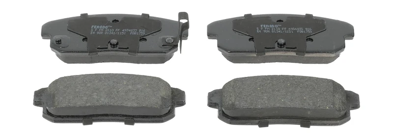 FERODO Brake Pads | FDB1759 | OE-Matching Quality | Eco-Friction Fuse+ Technology | Pack of 4