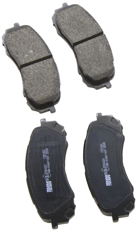 Ferodo FDB1863 Brake Pad Set, disc brake - (set of 4)