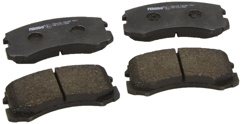 Ferodo FDB1886 Brake Pad Set, disc brake - (set of 4)