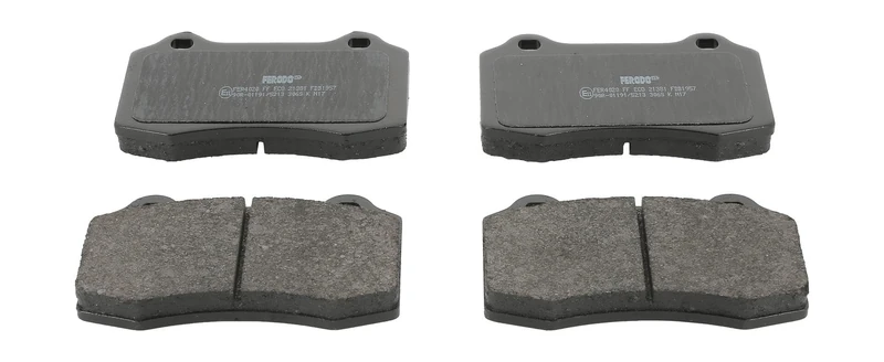 FERODO Brake Pads | FDB1957 | OE-Matching Quality | Eco-Friction Fuse+ Technology | Pack of 4