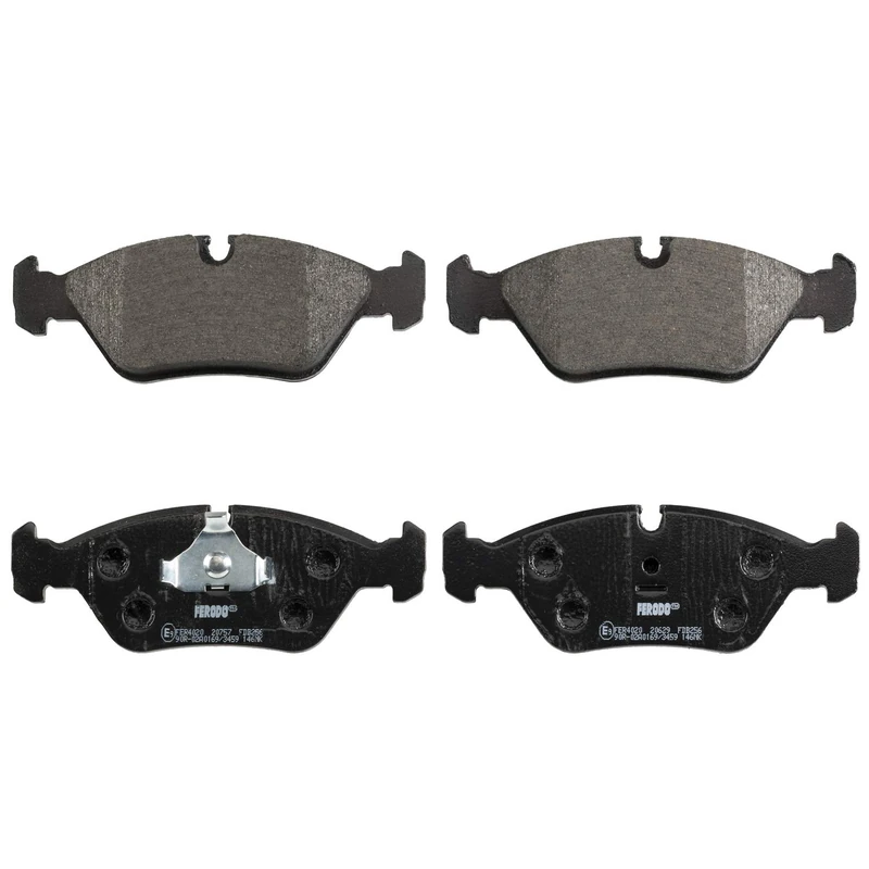 Ferodo FDB256 Brake Pad Set, disc brake - (set of 4)