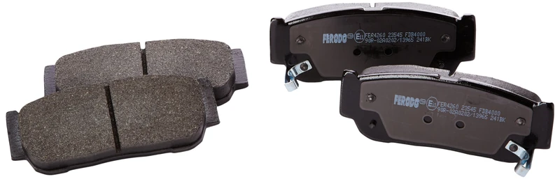 Ferodo FDB4000 Brake Pad Set, disc brake - (set of 4)