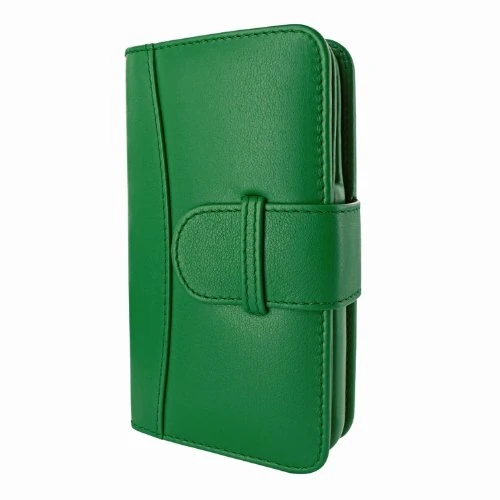Piel Frama Wallet Leather Case for Samsung Galaxy S4 - Green