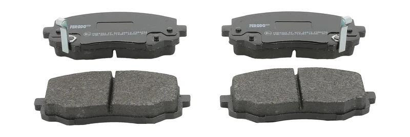 FERODO Brake Pads | FDB4234 | Front | for HYUNDAI i20 I 2008-2015 | OE-Matching Quality | Eco-Friction Fuse+ Technology