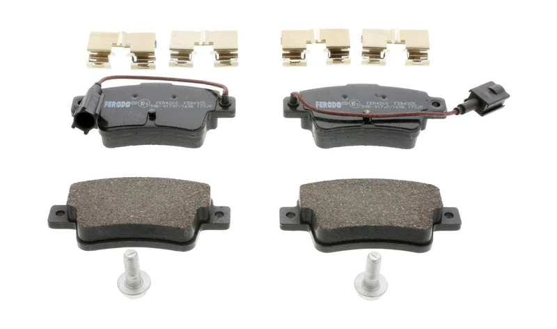 FERODO Brake Pads | FDB4325 | OE-Matching Quality | Eco-Friction Fuse+ Technology | Pack of 4