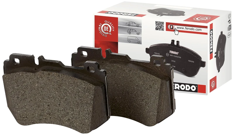 Ferodo FDB4328 Brake Pad Set, disc brake - (set of 4)