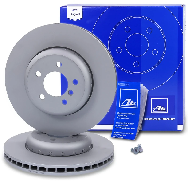 ATE 24.0120-0229.2 Brake Disc Pair