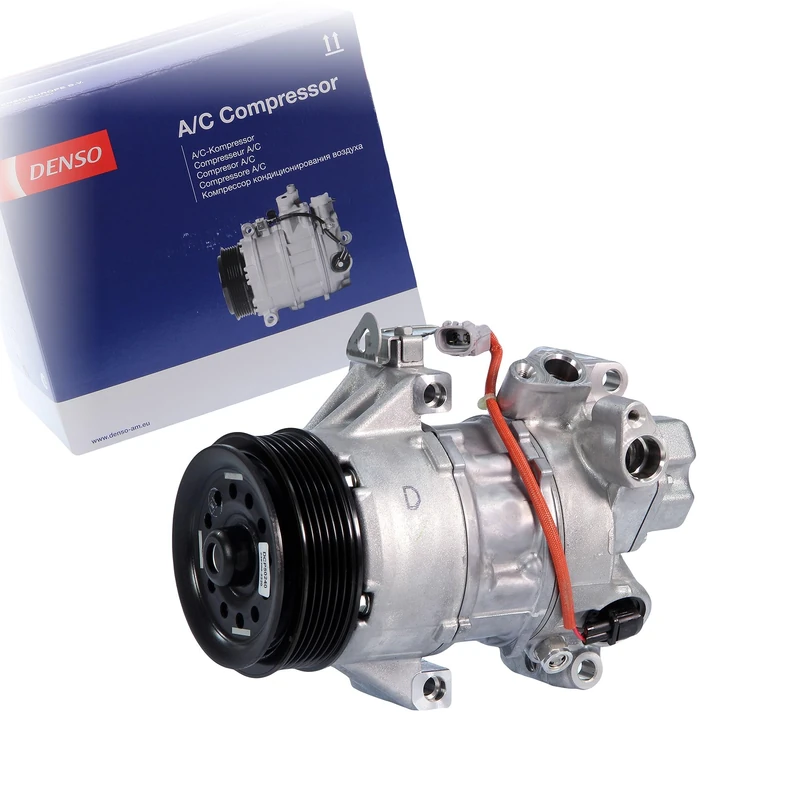 DENSO A/C Compressor DCP50240 - OE-Quality Air Conditioning Compressor Replacement - Direct Fit Easy Install - Thermal Range AC Air Con