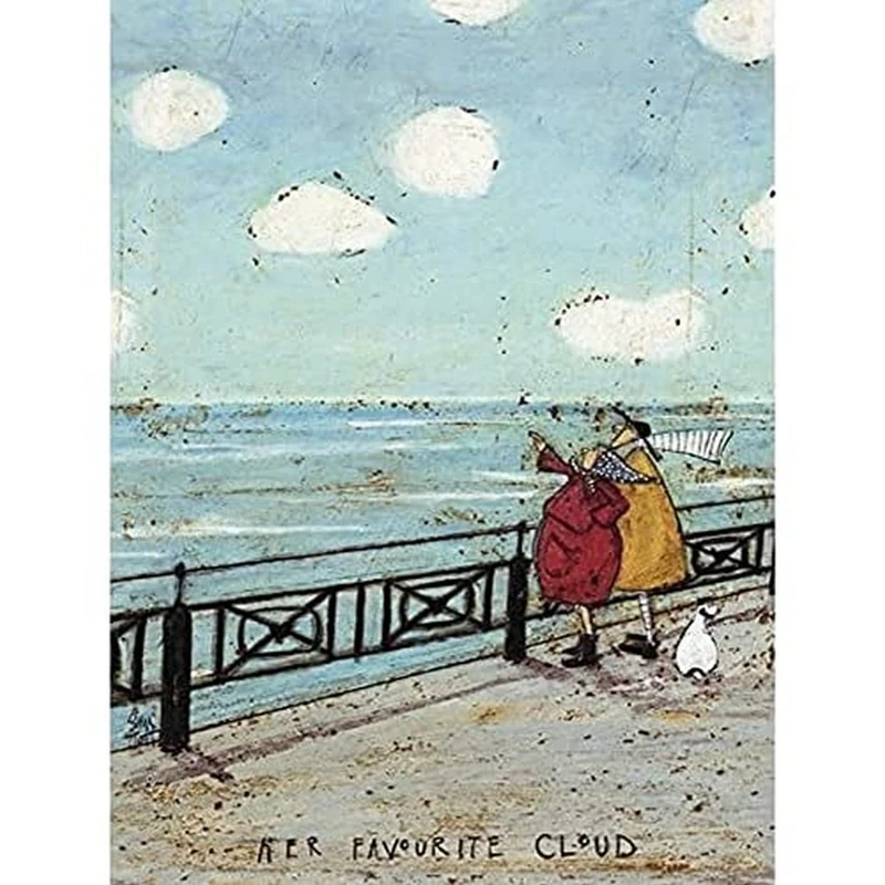 Sam Toft WDC41674 Canvas, Multi-Colour, 60 x 80 cm