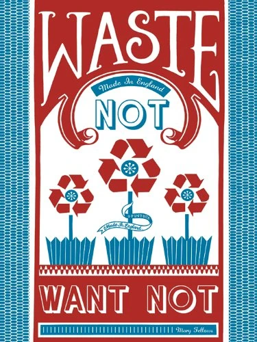 Mary Fellows 60 x 80 cm Waste Not Canvas