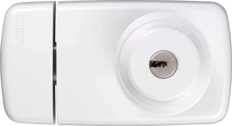 ABUS 532726 7025 S Additional Door Lock with Internal and External Cylinder Silver