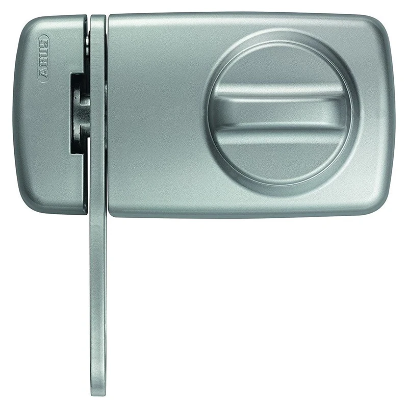 ABUS 532757 7030 S Rim Lock with Door Guard Silver