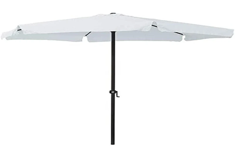 GARDEN FRIEND o850003, Parasol, Diameter 3 x 2.4 mt, White