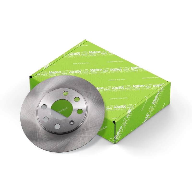 VALEO - Oiled brake discs - 197122 - Box of 2 solid discs - Rear axle - Similar to OE design and quality - Valeo, Braking expert since 1923