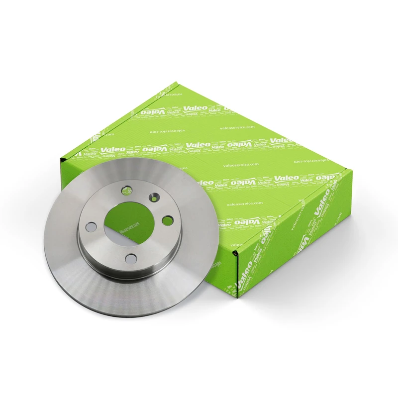 VALEO - Oiled brake discs - 197129 - Box of 2 solid discs - Rear axle - Similar to OE design and quality - Valeo, Braking expert since 1923