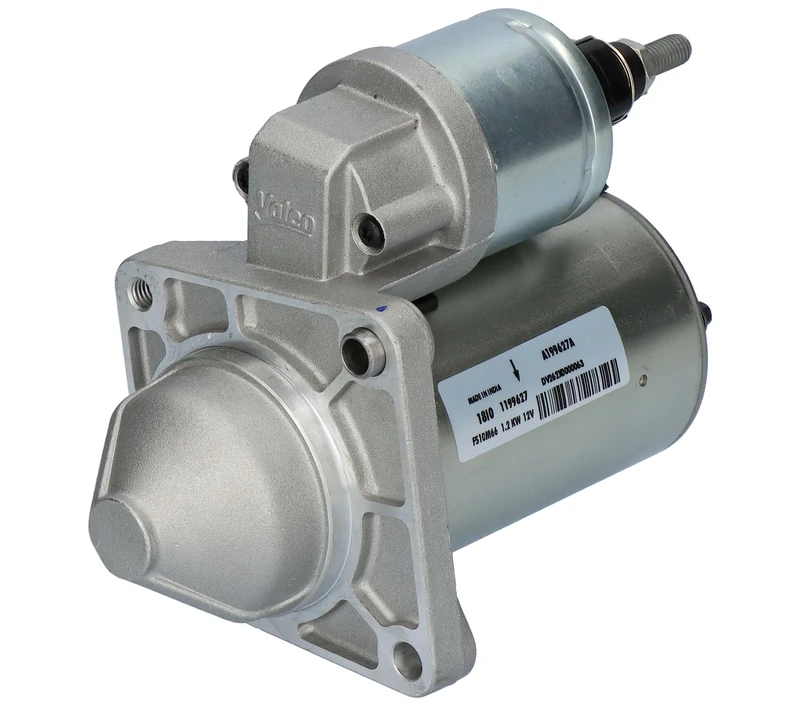 VALEO 438144 Starter Power: 0,9 kW Stop & Start: NO Number of teeth: 8/9/10 teeth Voltage: 12 V Rotation direction: CLOCKWISE