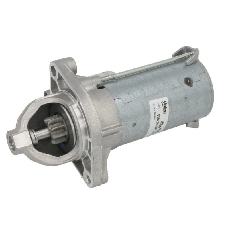 VALEO 438168 Starter Power: 1,3 kW Stop & Start: NO Number of teeth: 9 teeth Voltage: 12 V Rotation direction: CLOCKWISE