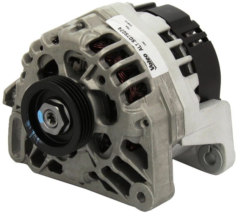 VALEO 439308 Alternator Alternator Charge current: 75 Amp Grooves: 4 grooves Pulley diameter: 61,1 mm Voltage: 14 V Rotation direction: CLOCKWISE