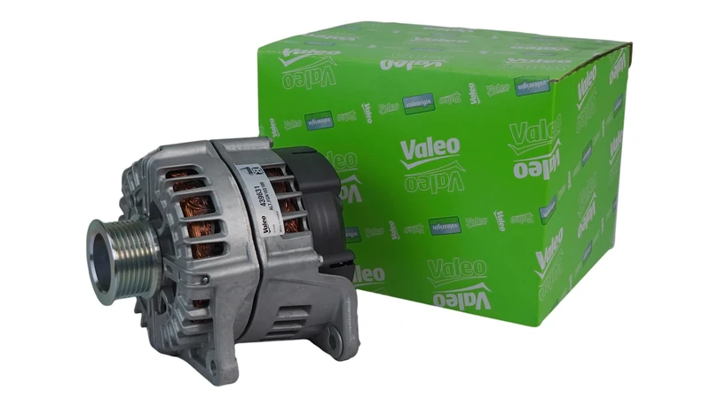 VALEO 439631 Alternator Alternator Charge current: 180 Amp Grooves: 7 grooves Pulley diameter: 56 mm Voltage: 14 V Rotation direction: CLOCKWISE