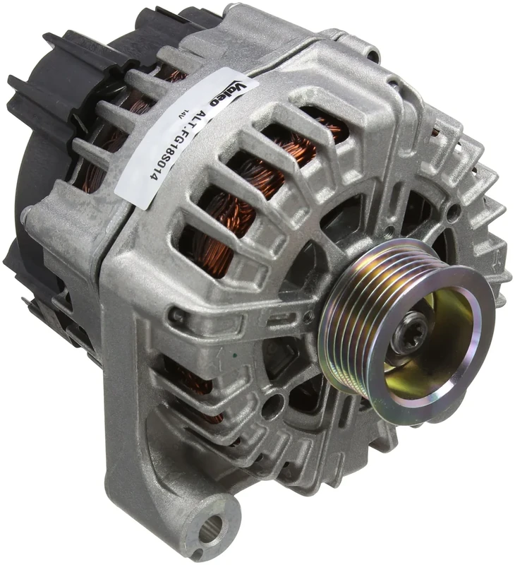 VALEO 439675 Alternator Alternator Charge current: 180 Amp Grooves: 6 grooves Pulley diameter: 54 mm Voltage: 14 V Rotation direction: CLOCKWISE