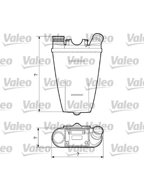 Valeo 817204 Intercooler, charger
