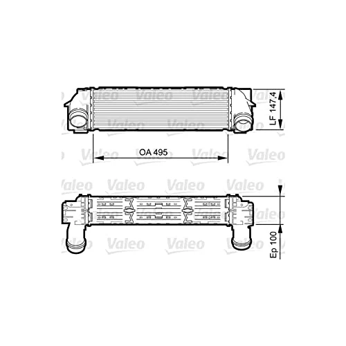 Valeo 818253 Intercooler, charger