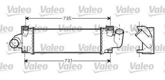 VALEO SERVICE 818717 Intercooler