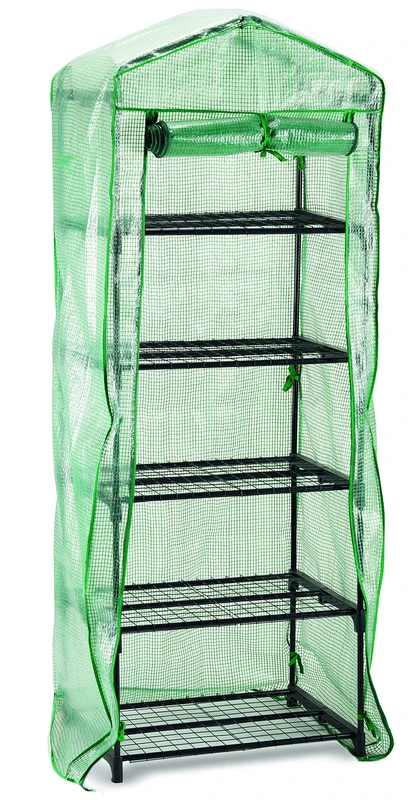 Greenhouse 5 tiers Removable PVC cover.
