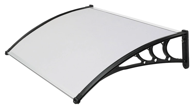 Linea Garden Friend P1327011 ABS Canopy Depth 80 cm, Length 120 cm, Black