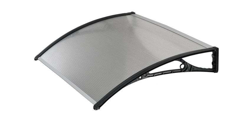 Linea Garden Friend P1327021 ABS Canopy Depth 60 cm, Length 100 cm, Black