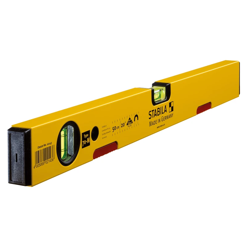 Stabila Type 70 M Magnetic Spirit Level - Aluminum Profile - Image 1