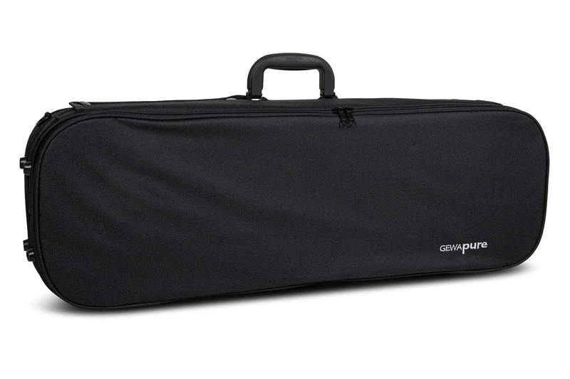 PURE GEWA Violin Case in black/light grey 1/4