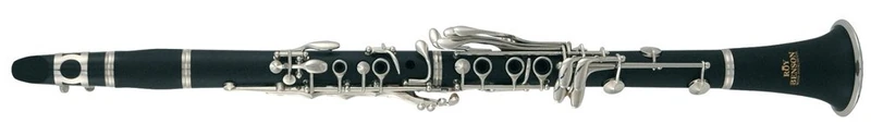 Roy Benson MOD.CB-418 BB Clarinet Grenadill Boehm System with Light Weight Case