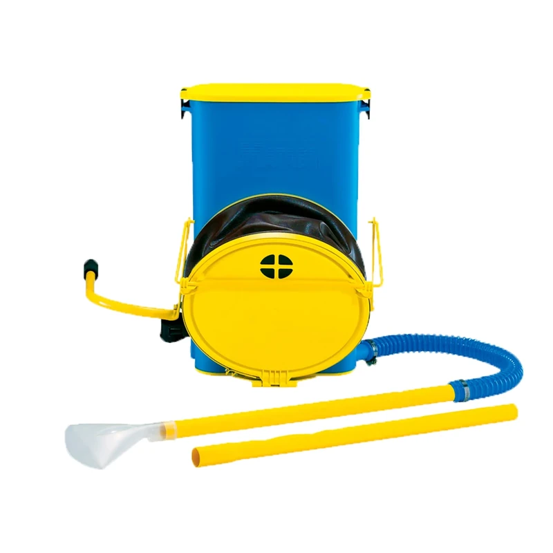 Polmax Manual Duster 9 kg- 9L Capacity- Precise Application of Sulphur and Diatomaceous Earth- Ergonomic and Resistant Design- Made in Europe