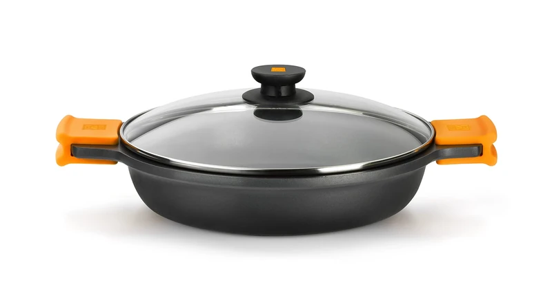 Braisogona Efficient Low Casserole with Lid, 40 cm _