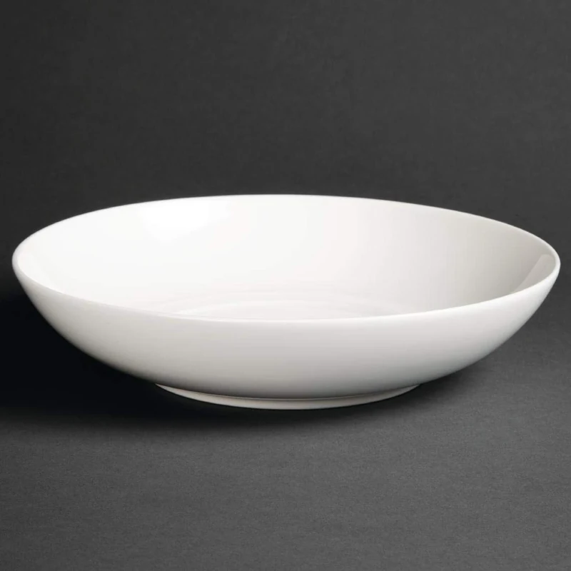 Royal Porcelain CG288 Maxadura Advantage Elite Soup Plate, White (Pack of 12)