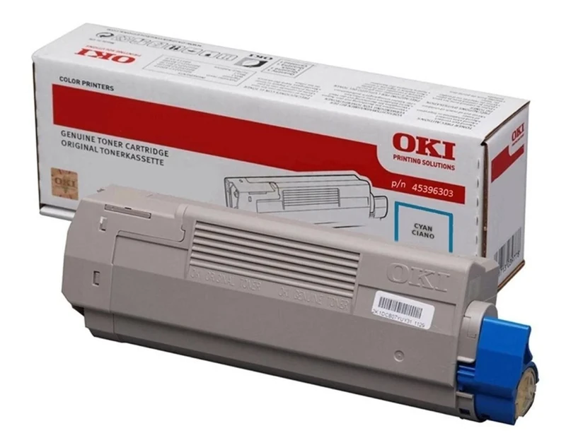OKI 45396303 MC760 Toner Cartridges - Cyan