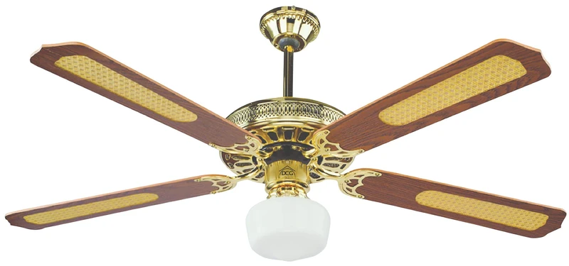 DCG TP-RMA8-6N22 Ceiling Fan in Wood with Remote Control