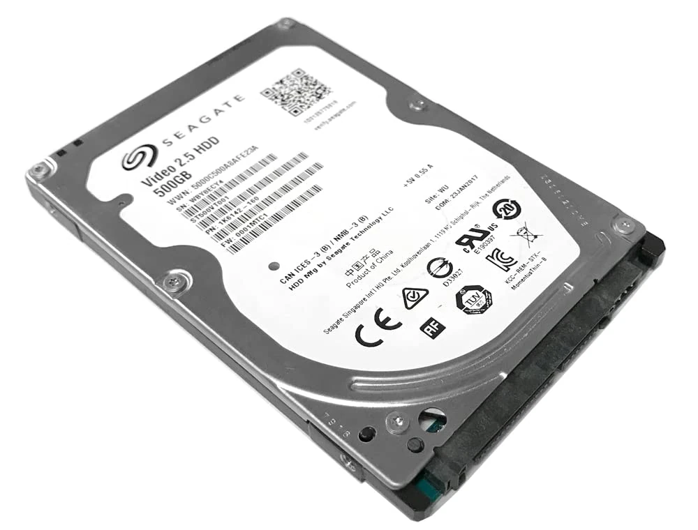 Seagate ST500VT000 Internal Hard Drive 500 GB (6.35 cm (2.5 Inch) 5400 rpm SATA Black