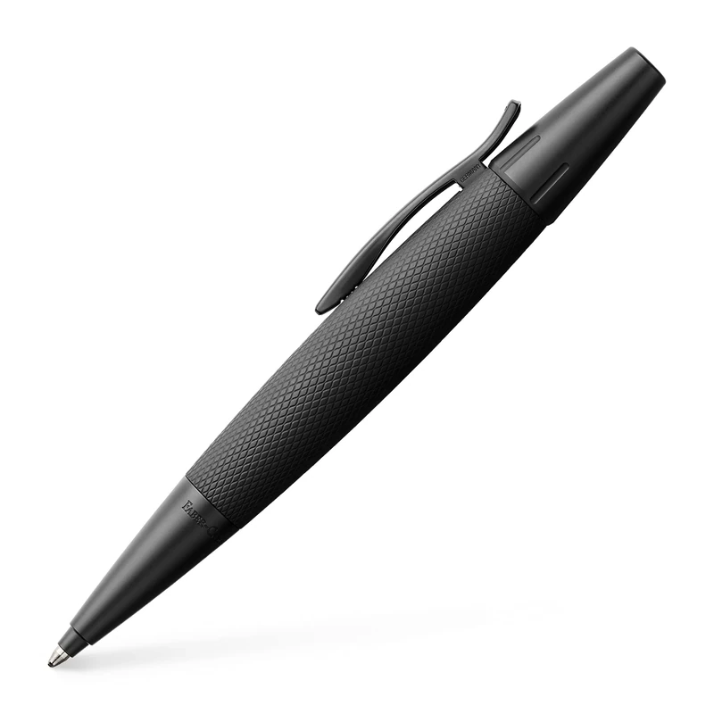 Faber-Castell F148690 E-Motion Ballpoint Pen Pure Black