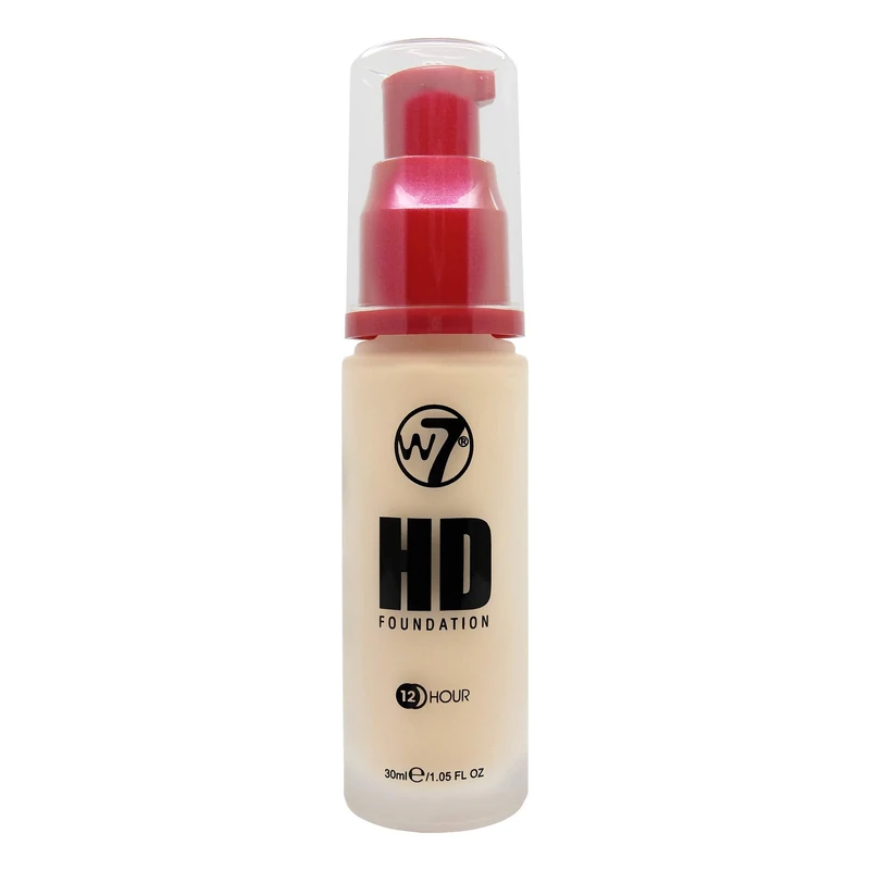 W7 Hi Definition Camera Ready Foundation True Beige - 30 ml