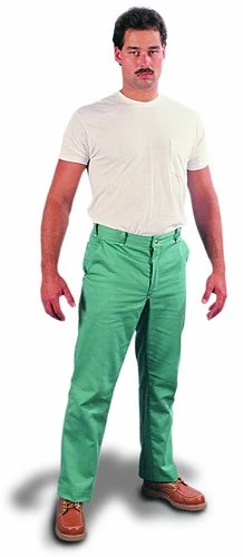 Steel Grip WC16760-42X32 12oz 42 x 32-inch Flame Resistant Cotton Whipcord Pant - Green